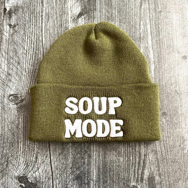 The Silver Spider - Soup mode knit beanie Winter hat Made in America usa