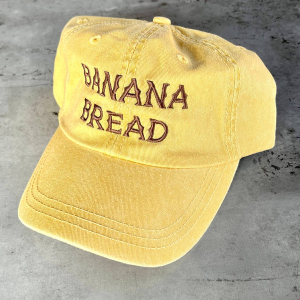 The Silver Spider - Banana Bread Baseball Cap Dad Hat Restaurant foodie bakery