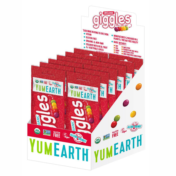 Grandpa Joe's Candy Shop - YumEarth Organic Giggles 2oz, 12ct