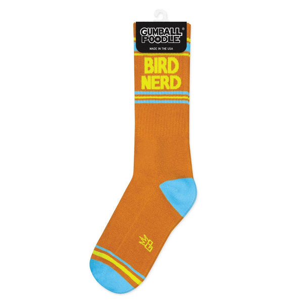 Gumball Poodle - Bird Nerd Gym Crew Socks
