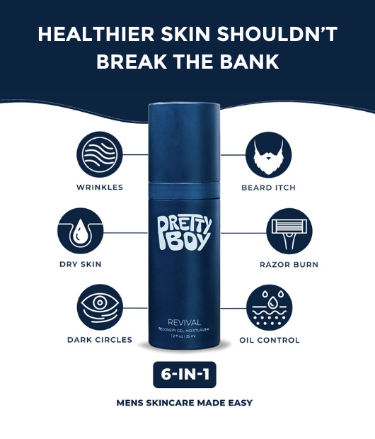 PrettyBoy - PrettyBoy Face Revival Gel Moisturizer For Men