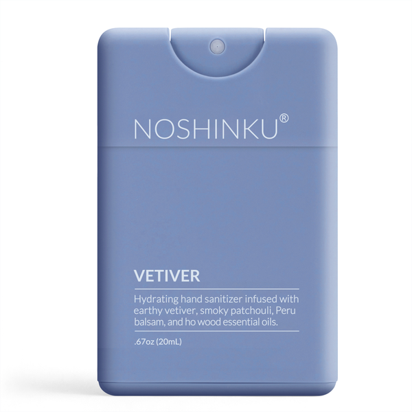 Noshinku - Refillable Vetiver Patchouli Hydrating Pocket Hand Sanitizer