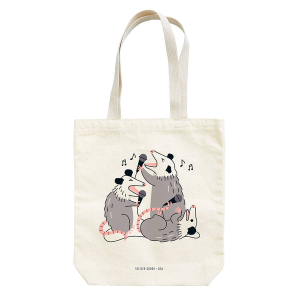 Seltzer Goods - Opossum Karaoke Tote