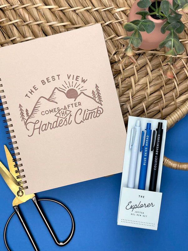 Ruff House Print Shop - Explorer Jotter Gel Pen Set