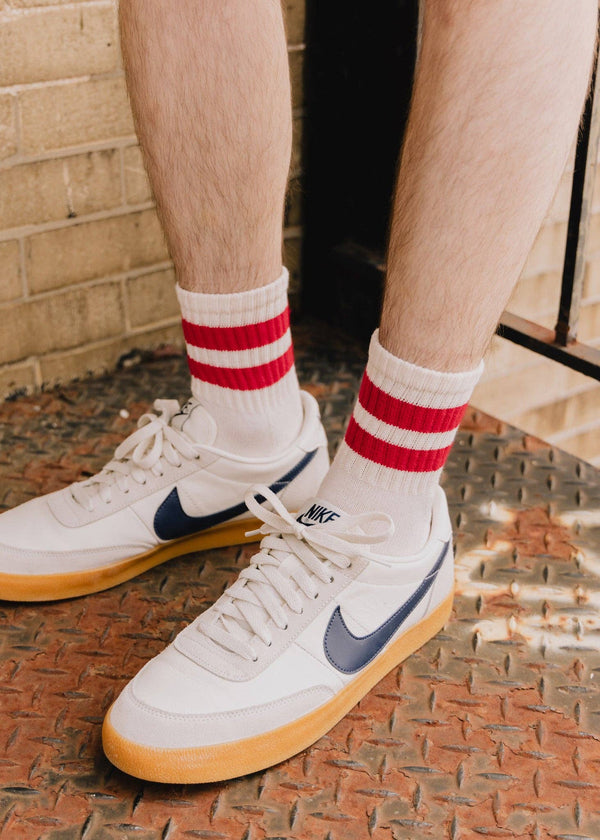 American Trench - The Mono Stripe Quarter Crew