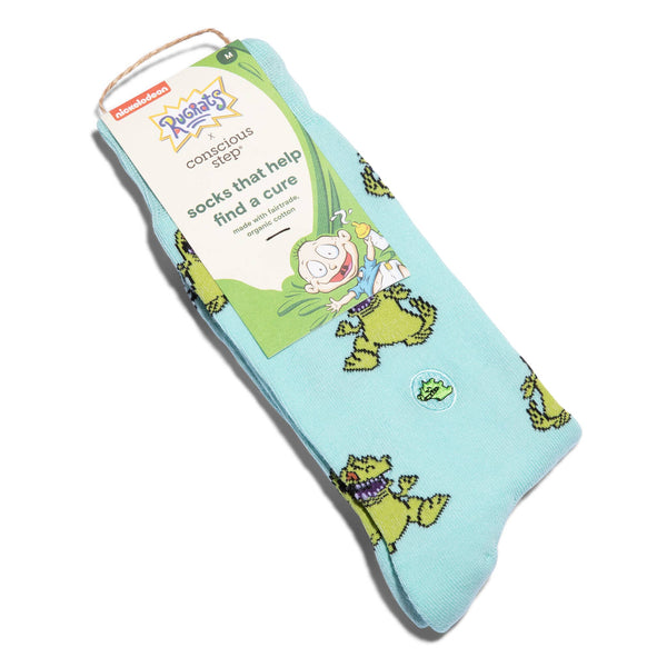 Conscious Step - Rugrats Socks that Find a Cure (Blue Reptars)
