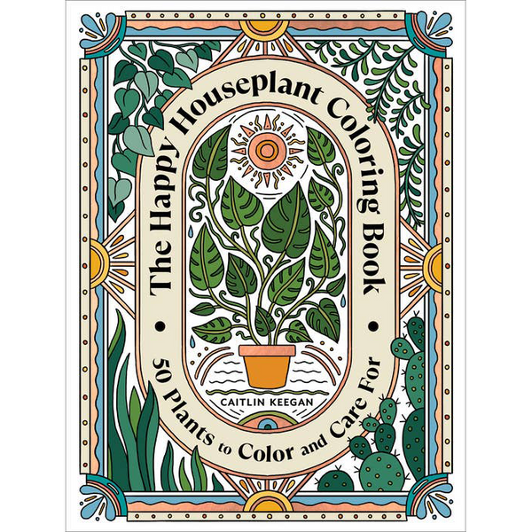 Penguin Random House LLC - Happy Houseplant Coloring Book