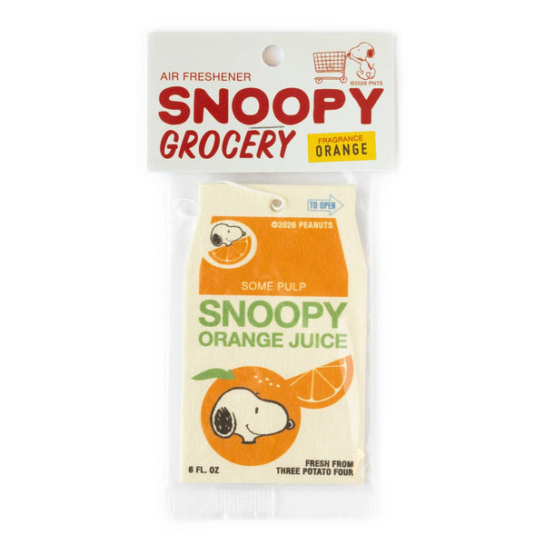 Three Potato Four - 3P4 x Peanuts® Grocery - Snoopy Orange Juice Air Freshener