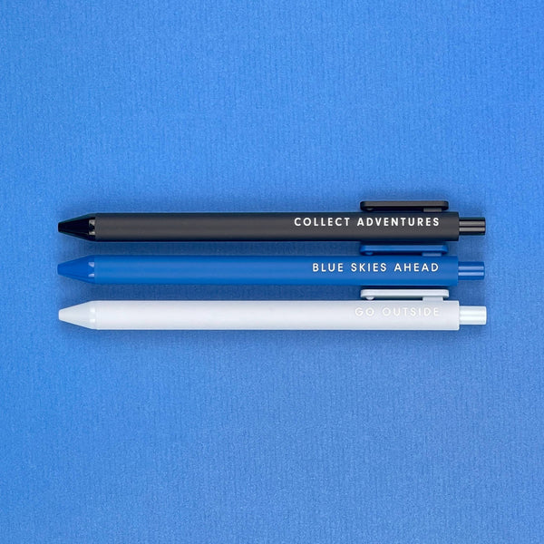 Ruff House Print Shop - Explorer Jotter Gel Pen Set