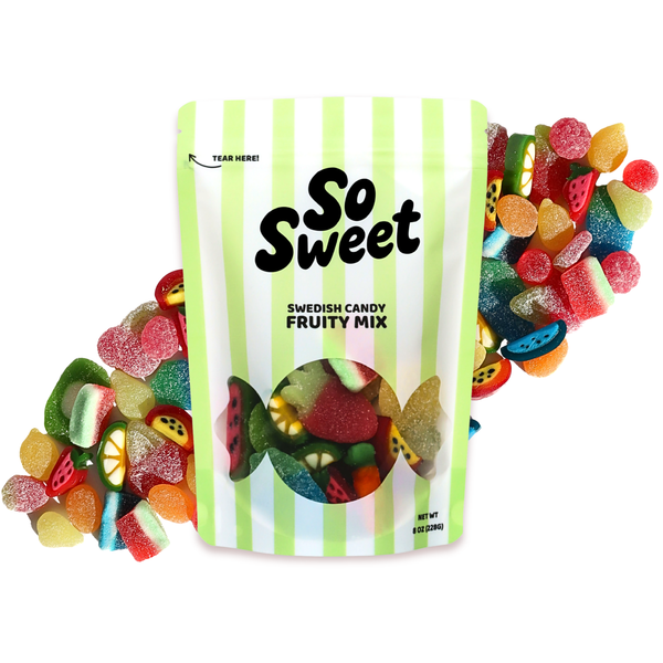 SoSweet LLC - Swedish Candy Fruity Mix (8 oz)