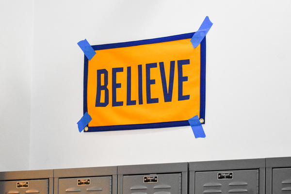 Oxford Pennant - Believe Camp Flag