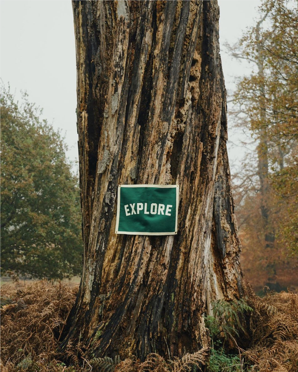 Oxford Pennant: Explore Camp Flag