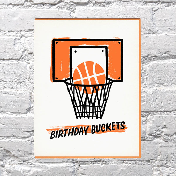 Bench Pressed - Birthday Basketball Buckets