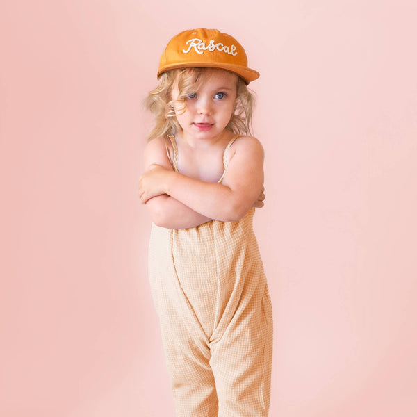 Sunshine Studios - Rascal Flat Brim Kids Hat