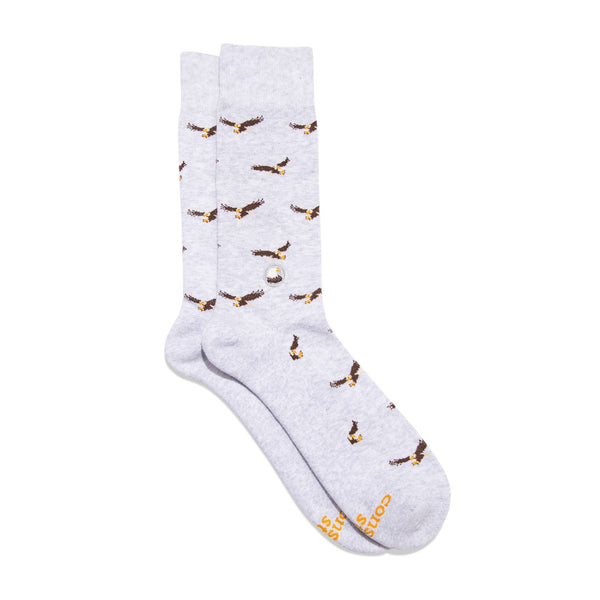 Conscious Step - Socks that Protect Bald Eagles | Outdoorsy Gifts