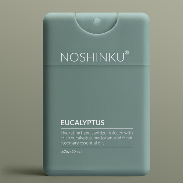 Noshinku - REFILLABLE Eucalyptus Moisturizing Pocket Hand Sanitizer
