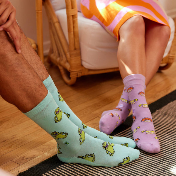 Conscious Step - Rugrats Socks that Find a Cure (Blue Reptars)