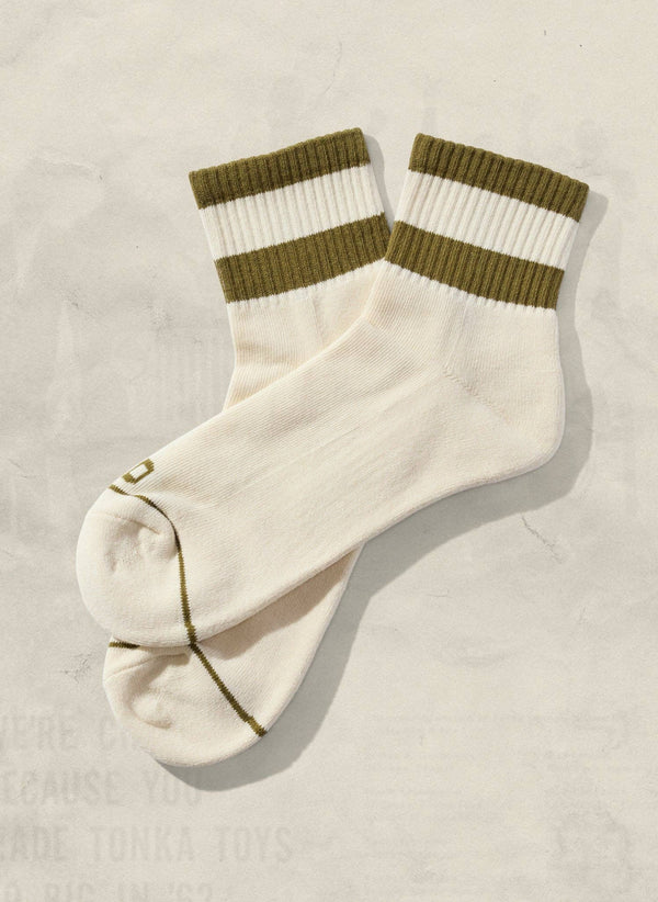 Weld Mfg. - Striped Quarter Socks