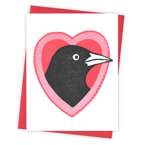 Burdock & Bramble - In My Heart Grackle Card