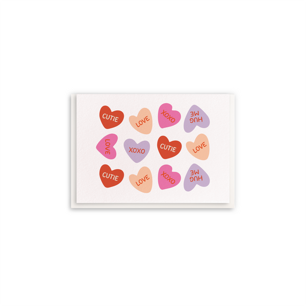 Dahlia Press - Sweethearts - Enclosure Valentine Greeting Card