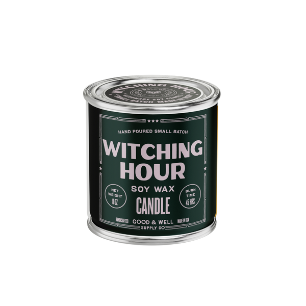 Good & Well Supply Co. - Witching Hour Soy Candle - Halloween Collection