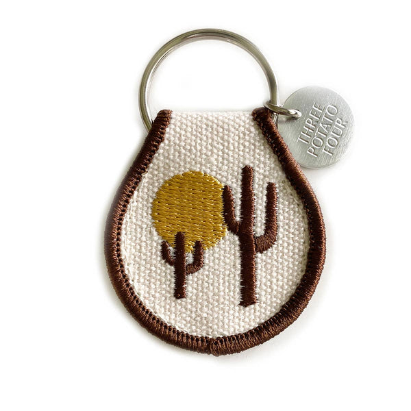 Three Potato Four - Patch Keychain - Desert Vibes