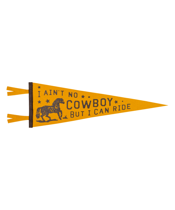 Oxford Pennant - I Ain't No Cowboy But I Can Ride Pennant • Jason Isbell x Oxford Pennant