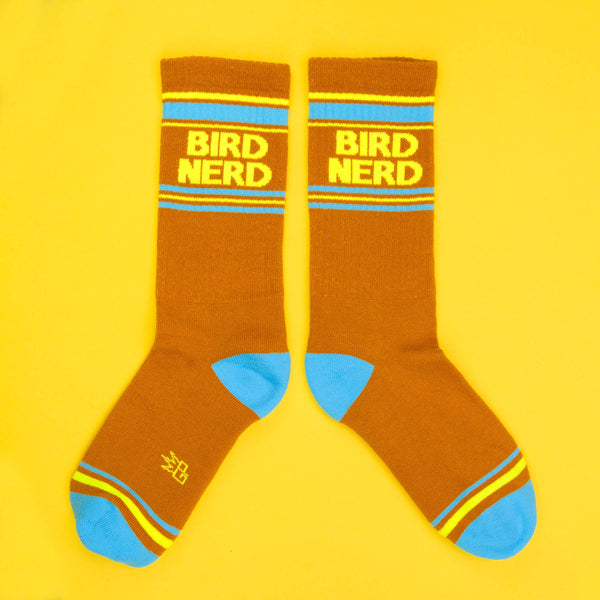 Gumball Poodle - Bird Nerd Gym Crew Socks