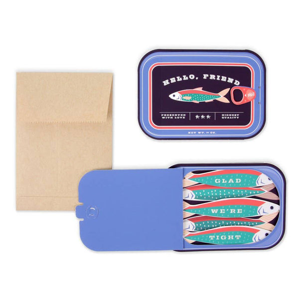 UWP Luxe - Sardines Pop-Up Everyday Greeting Card