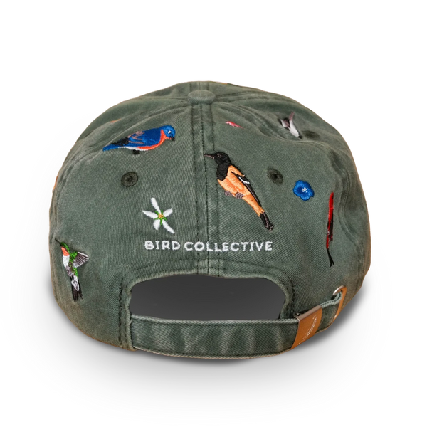Bird Collective - Backyard Birds Washed Hat