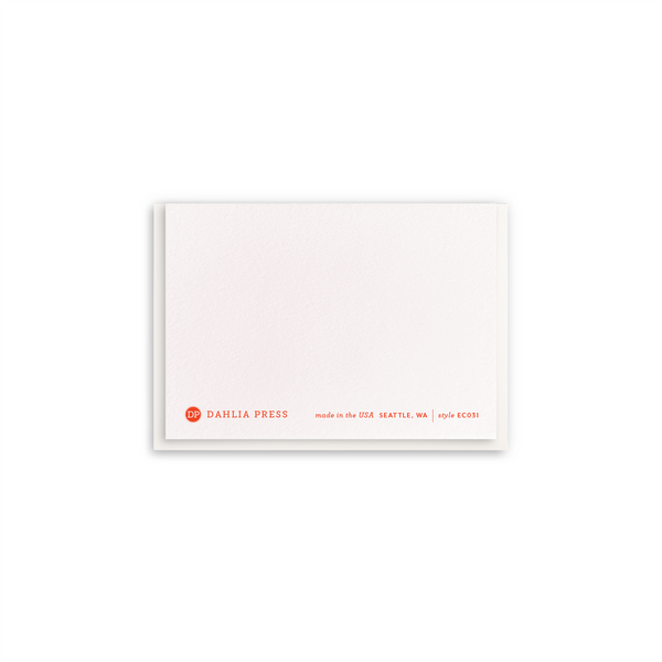 Dahlia Press - Sweethearts - Enclosure Valentine Greeting Card