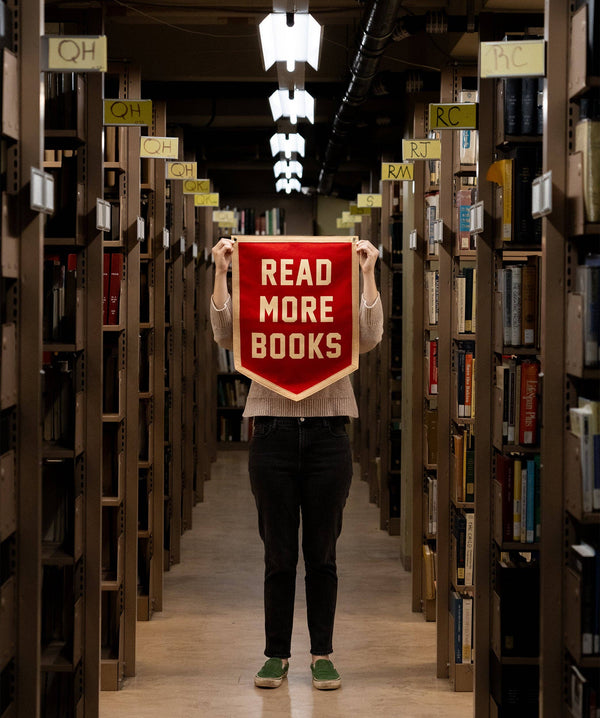 Oxford Pennant - Read More Books Camp Flag