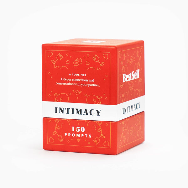 Best Self Co. - Intimacy Deck - 150 Engaging Conversation Cards for Couples