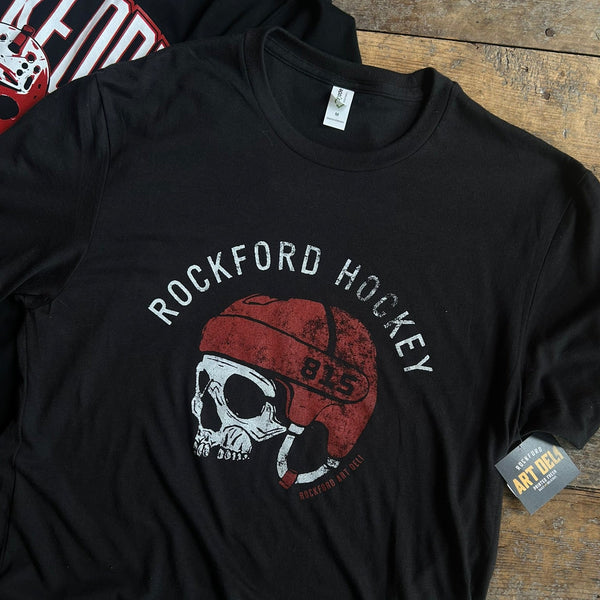 Rockford Hockey Skull Tee