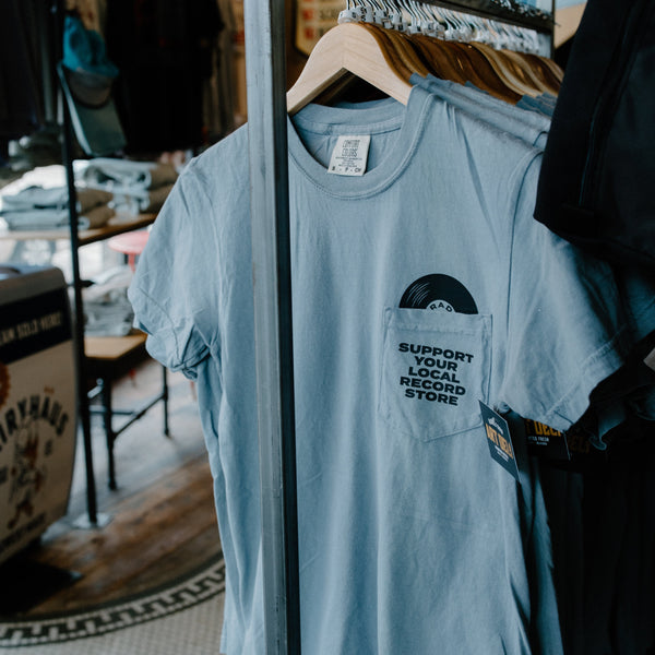 Record Store Pocket Tee