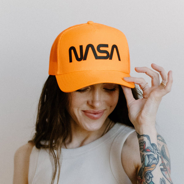 NASA Worm Neon Cap