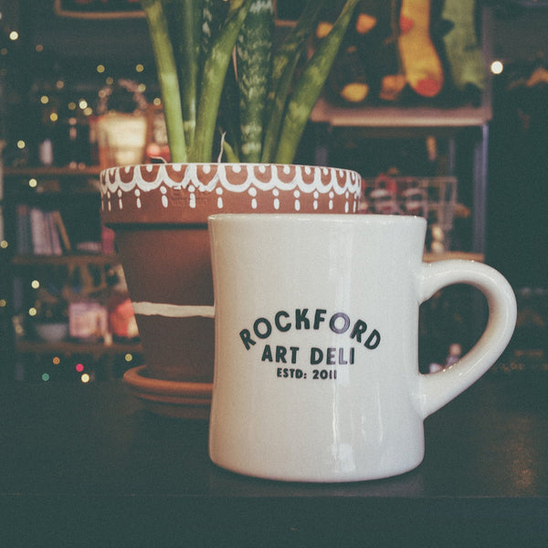 Rockford Art Deli Diner Mug