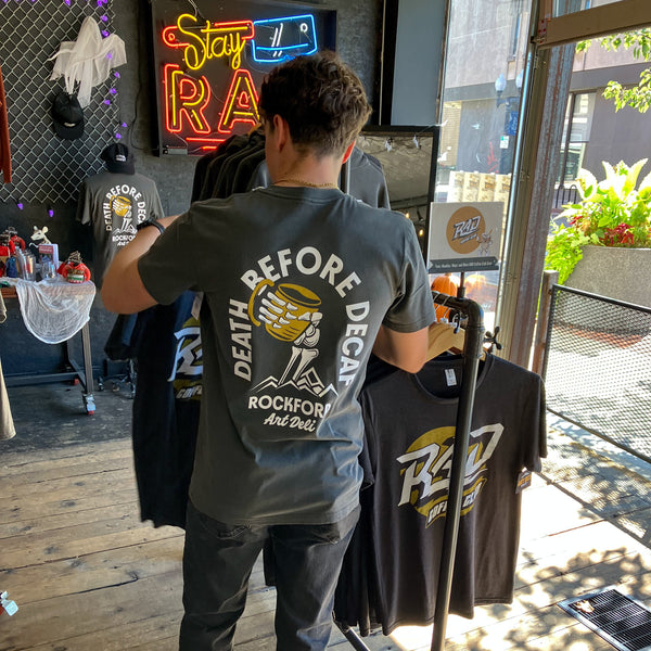 Death Before Decaf Tee