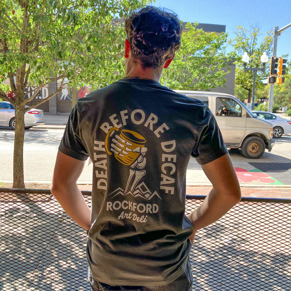 Death Before Decaf Tee