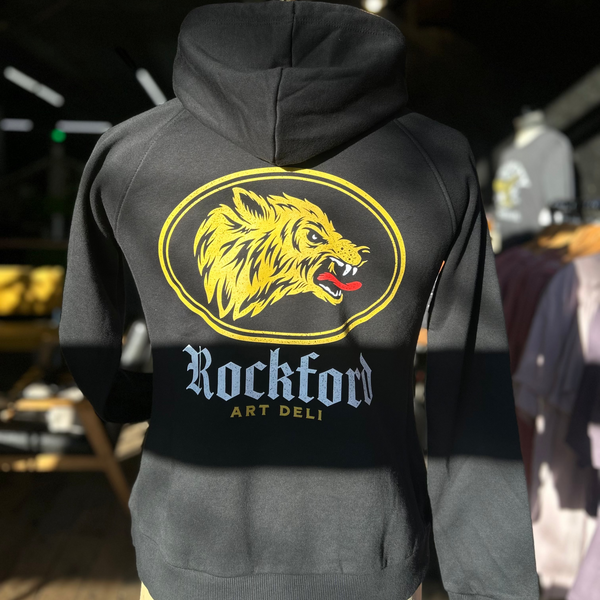 RAD Wolf Pub Womens Zip-Up Hoodie