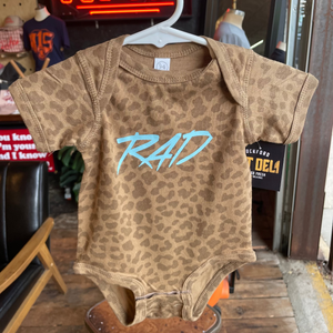 RAD Leopard Onesie