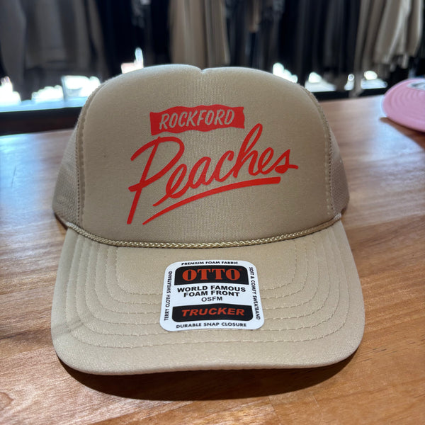 Peaches Script Hat