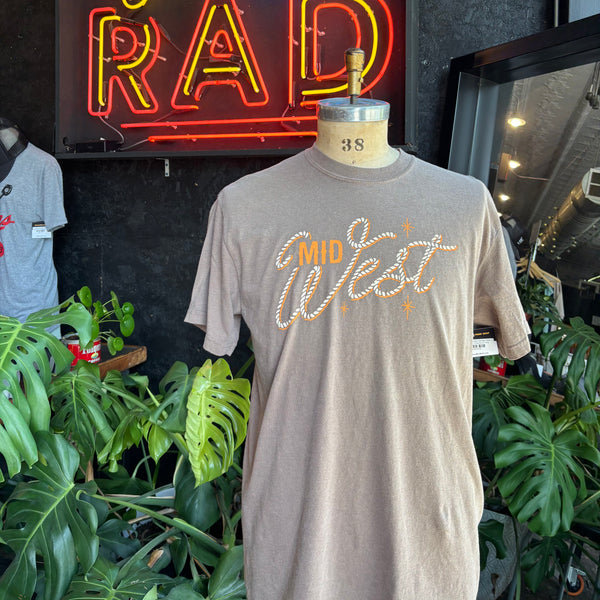 Midwest Rope Script Tee