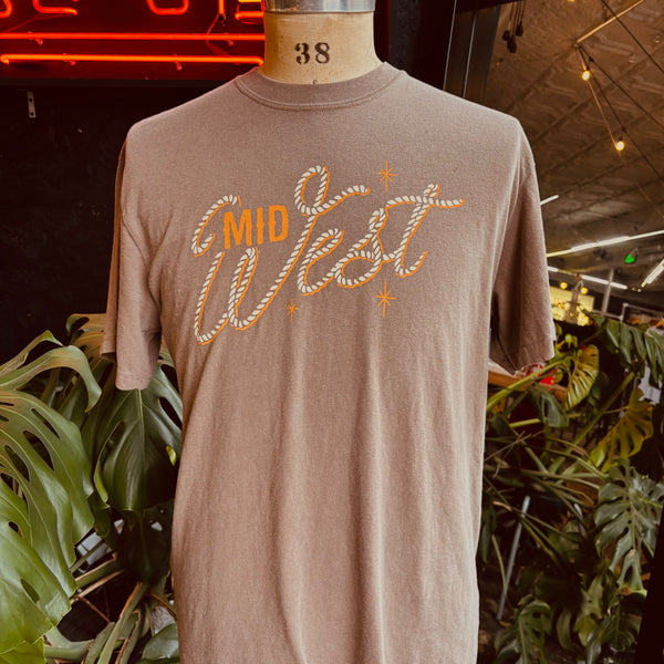 Midwest Rope Script Tee