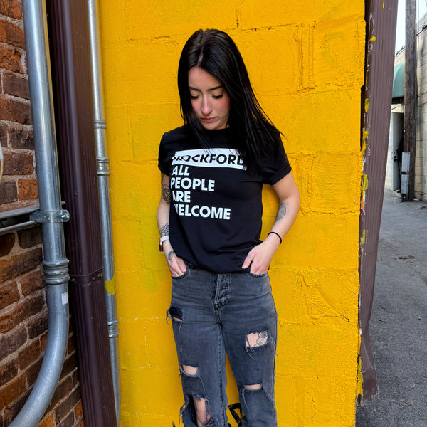 Rockford All People Are Welcome T-shirt