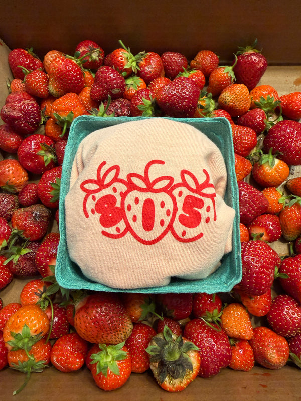 815 Strawberries Crop Tee