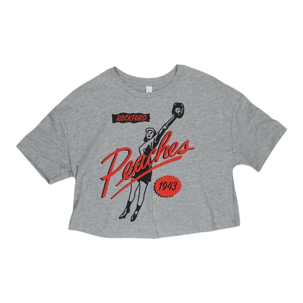 Peaches Catch Women's Crop Tee