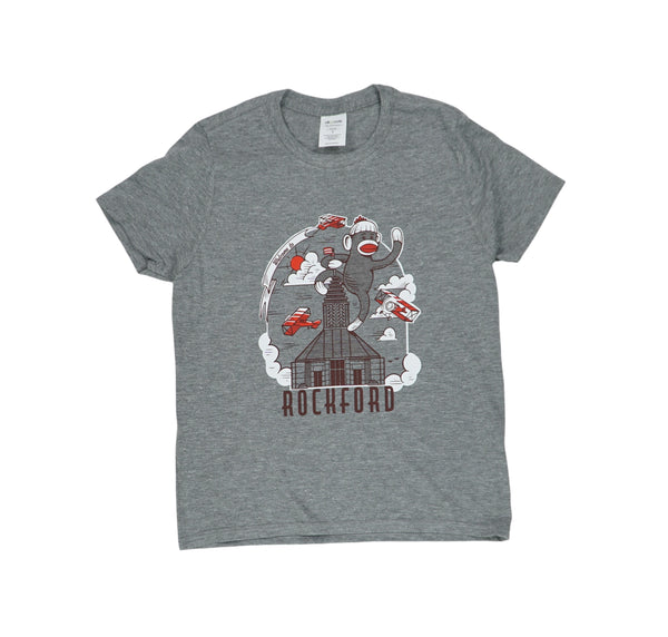 Sock Monkey Climb Youth Tee