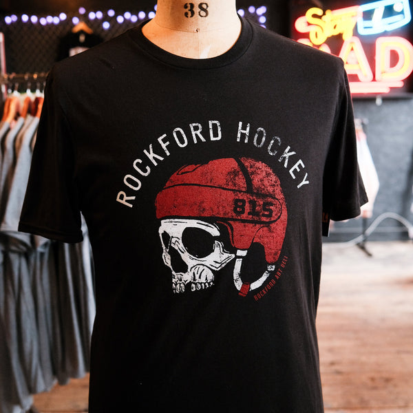 Rockford Hockey Skull Tee