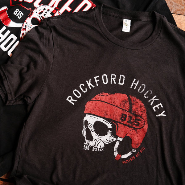 Rockford Hockey Skull Tee